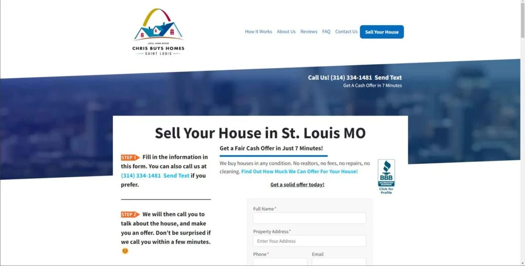 Sell your house fast in St. Louis